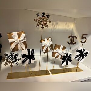 CHANEL Store Display 4 PC Set - Winter Holiday ❄️ (can break up upon request)
